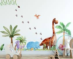 Dinosaur Wall Stickers For Kids Room