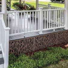 There is nothing that prohibits 2x6s from being used as balusters in a horizontal rather than a vertical orientation. Vinyl Deck Railing Kits Wayfair