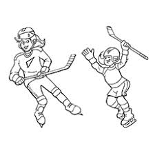 Top 10 Free Printable Hockey Coloring Pages Online