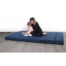 milliard tri fold foam folding mattress and sofa bed for guests or floor mat xl