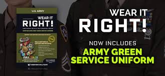 army wear it right guide now includes