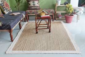 natural fiber handwoven rug jute area