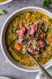 clic split pea soup with ham
