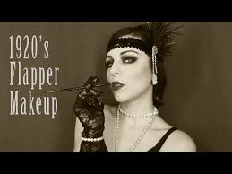 1920 s flapper makeup tutorial