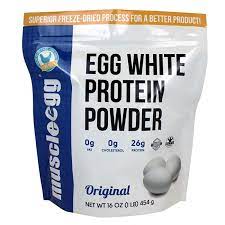 1 bag egg white protein powder