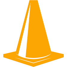 Traffic cone art & design. Orange Traffic Cone Icon Free Orange Traffic Cone Icons