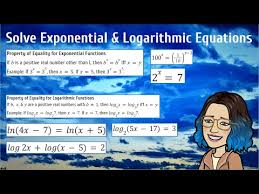 Solve Exponential Logarithmic