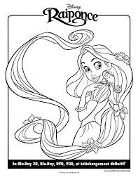 tangled kids coloring pages