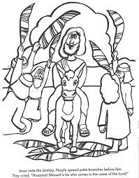Explore the details in the coloring pages and feel everything in them. Palm Sunday Coloring Pages For Toddlers Kids To Print 2016 Jesus Bible Sunday School Sheets