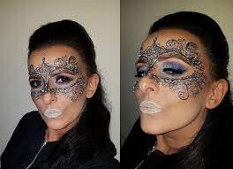 masquerade mask makeup lace mask