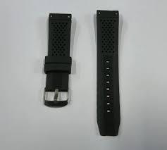 fibre rubber heuer watch strap