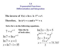 Ppt 5 4 Exponential Functions