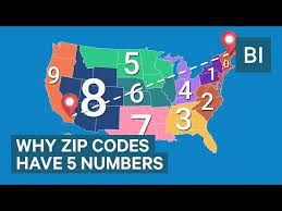 why zip codes have 5 numbers and