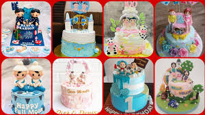 happy birthday cake designs for twins