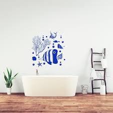 Nautical Wall Decals Sea Life Vinyl