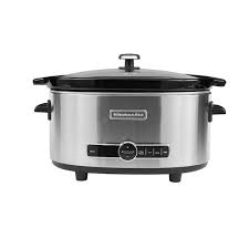 6 qt stainless steel slow cooker