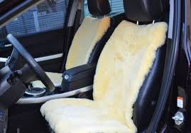 Pair Car Seat Cover For Car Yellow