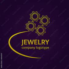 jewelry logo design gold ring logotype