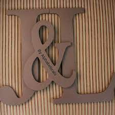 Decorative Wall Letters Large Wooden