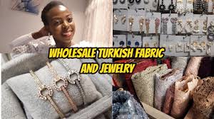 whole fabric and jewellery in