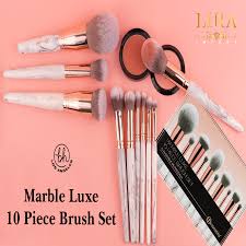 bh marble luxe 10 piece brush set