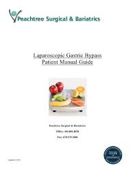 laparoscopic gastric byp patient