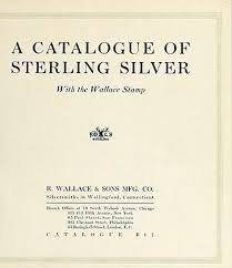 Wallace Silversmiths Design Catalogues