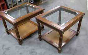 50 Glass And Wood End Tables Modern
