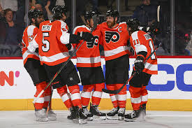 The philadelphia flyers were a part of the n.h.l. Philadelphia Flyers Uniforms Through The Years
