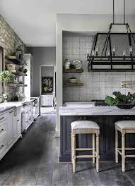 16 kitchens with gray floors that will