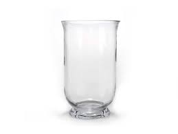 Large Hurricane Glass Vase Decor Hire