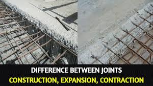 construction joints expansion joints