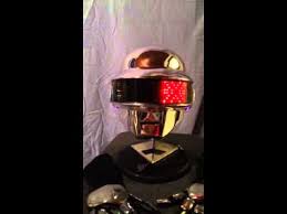 Video demo of finished helmet kits. Daft Punk Guy Manuel Led Helmet Noveltystreet
