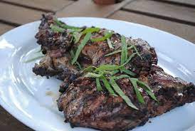 Ladyberd S Kitchen Butterflied Leg Of Lamb With Mint And Garlic gambar png