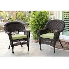 Resin Wicker Patio Chair With Cushion