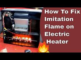 Fix Imitation Flame On Electric Heater