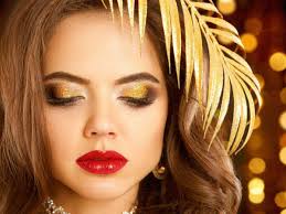 new year s eve makeup tutorial gold