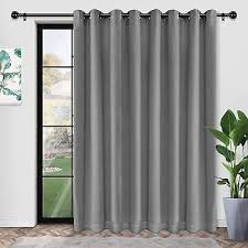 Sliding Door Curtains Linen