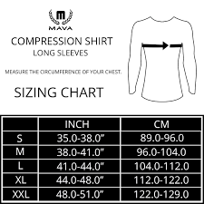Mava Compression Long Sleeve Baselayer T Shirt