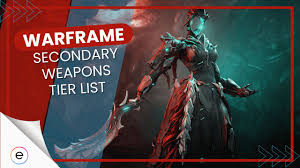 warframe secondary weapons tier list