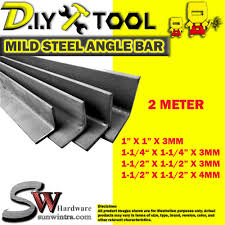 mild steel angle bar besi angle 1 1