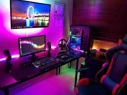 You can also use your monochromatic desk design to make a colorful screensaver and. 8 Gaming Room Setup Ideas For Pc Console Gamers 2021 Guide Opptrends 2021