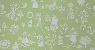 moomin wallpapers design from finland
