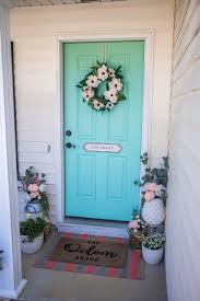 how to decorate a front door the boho