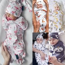 Details About Us Newborn Baby Cotton Zipper Swaddle Blanket Wrap Sleeping Bag Sleepsacks 0 6m