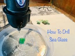 How To Drill Sea Glass With A Dremel