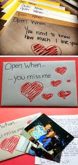 gifts for guy valentines day open when envelopes present him diy uk