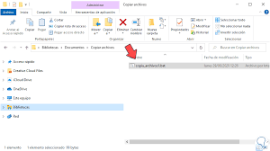 bat para copiar archivos de una carpeta