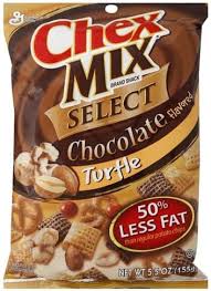 chex mix chocolate flavored turtle