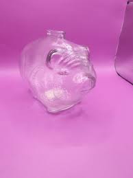 Glass Collectible Piggy Banks